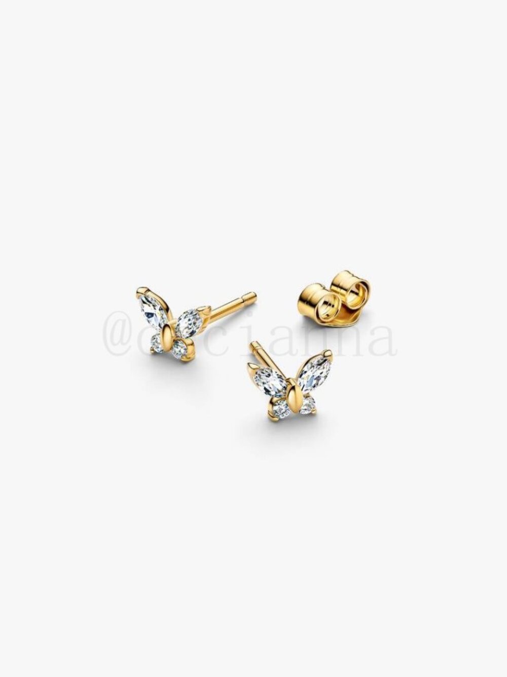 Pandora Butterfly Stud Earrings